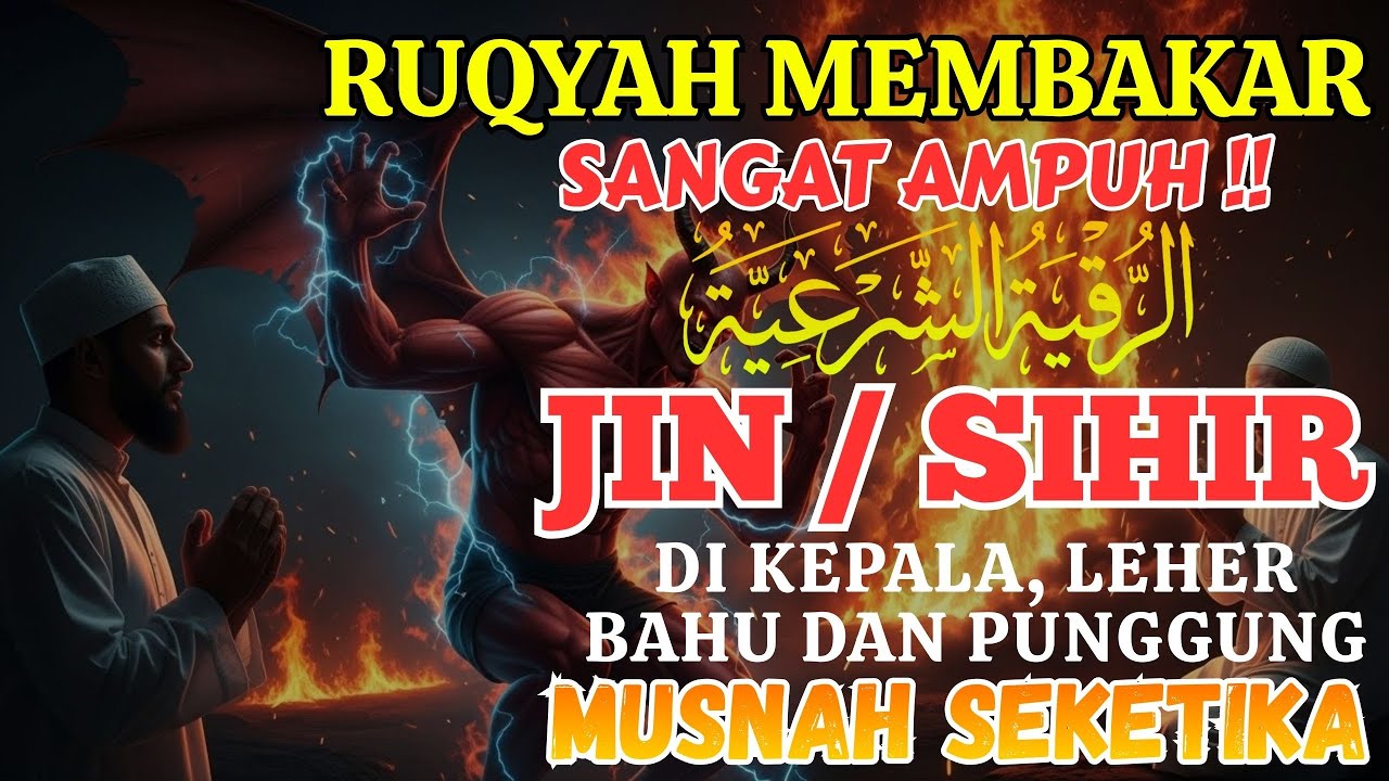 SUBHANALLAH! RUQYAH RUMAH PENGUSIR JIN, SETAN & SIHIR DI RUMAH | PENENANG HATI