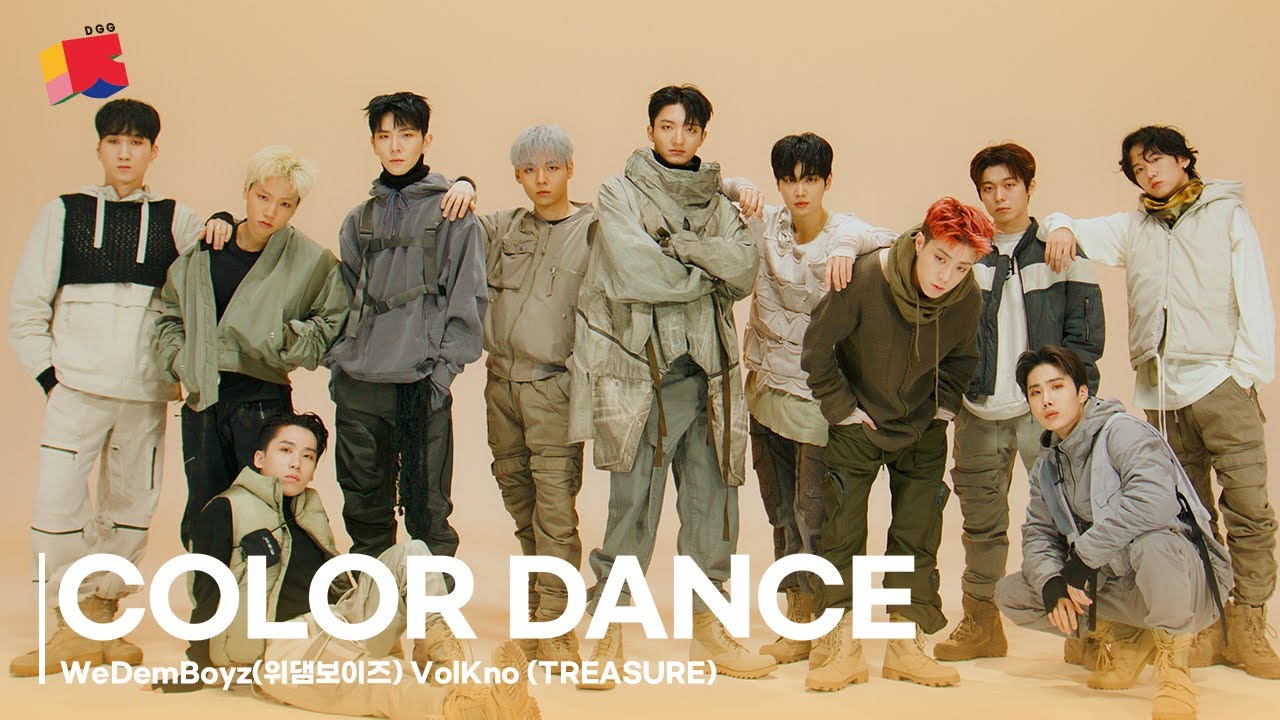 [COLOR DANCE] WeDemBoyz - VolKno(TREASURE) | 4K Performance video | #컬러댄스 #WeDemBoyz #Performance