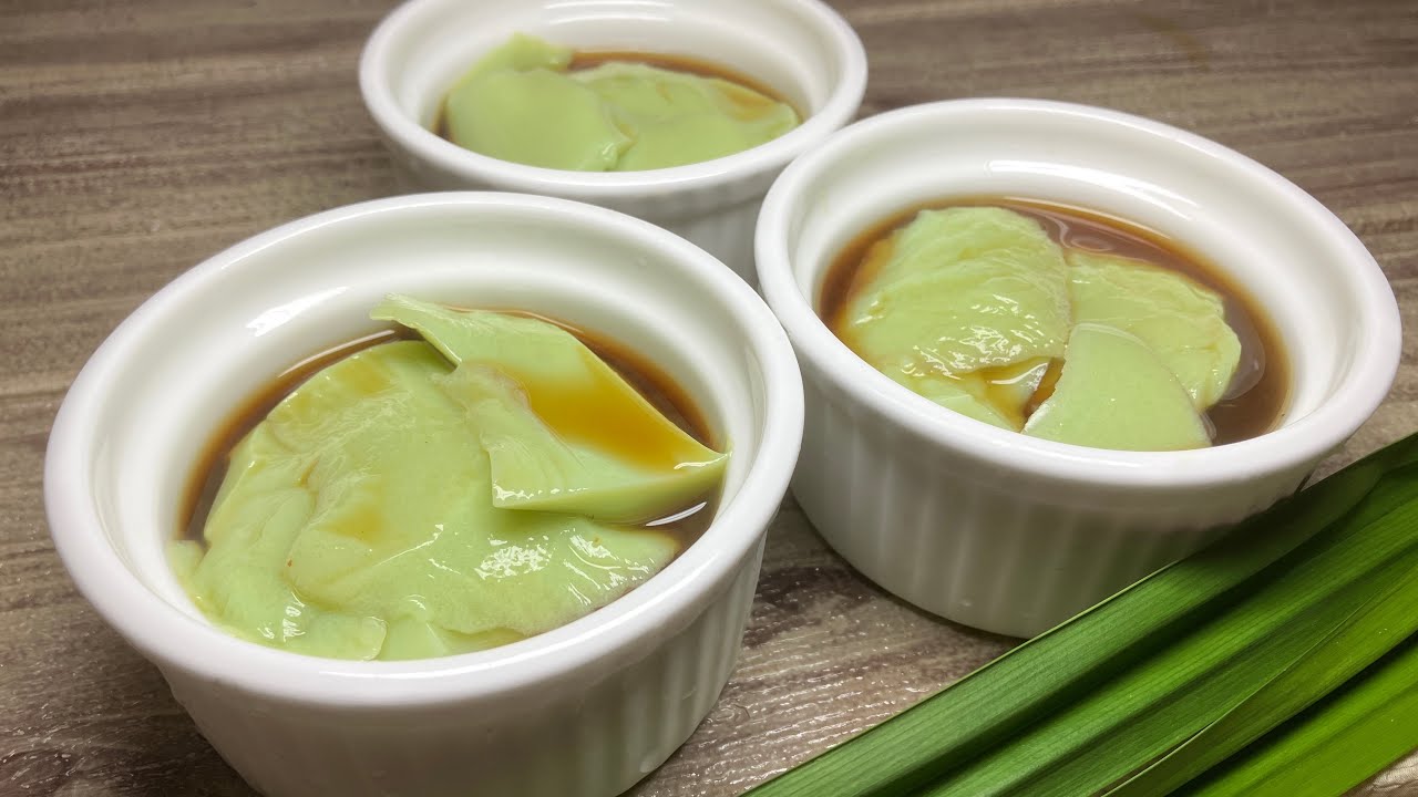 班兰豆腐花 | 超简单的做法又美味 | 看了绝对能学会 | Pandan Taufu Fa