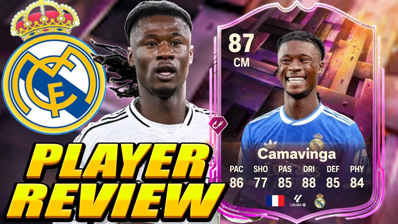 He Feels Like a 90+ Box-to-Box&hellip; 💥 87 Unbreakables Camavinga Player Review! 87 FC 26 Camavinga Review