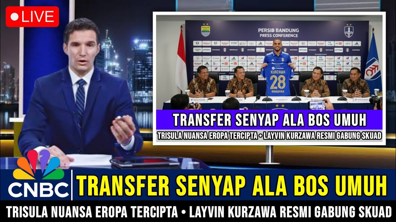 TRANSFER SENYAP BOS UMUH SUKSES! TEPAT HARI INI • BINTANG EKS PSG LAYVIN KURZAWA RESMI GABUNG PERSIB
