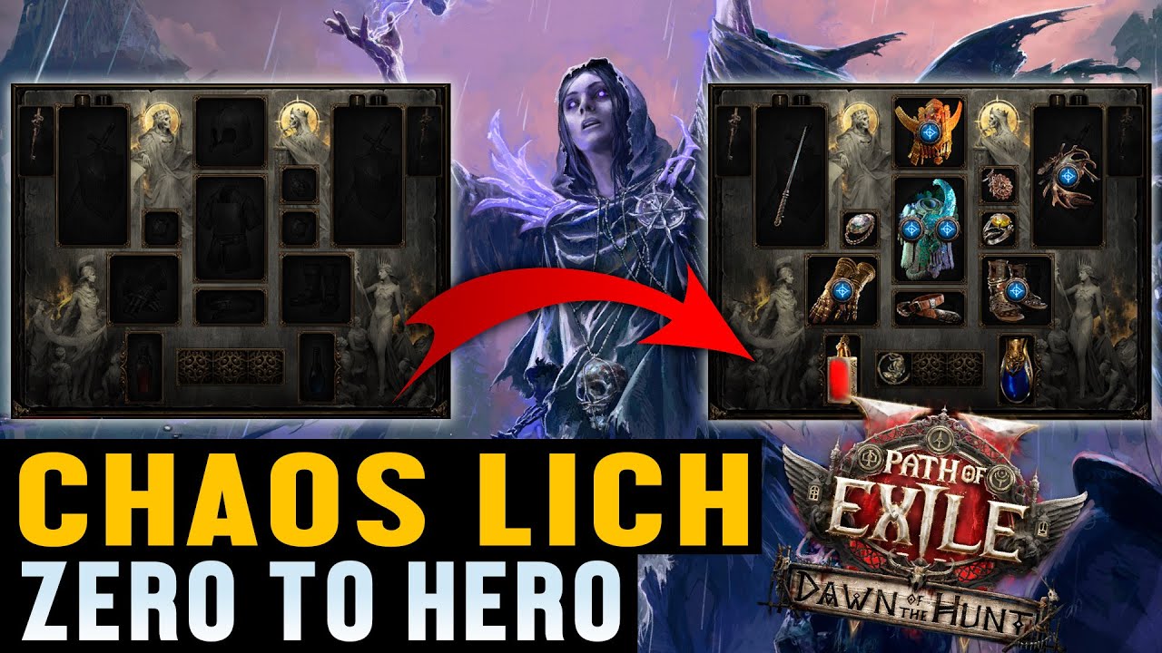 Essence Drain/Contagion Lich - Zero to Hero - Path of Exile 2
