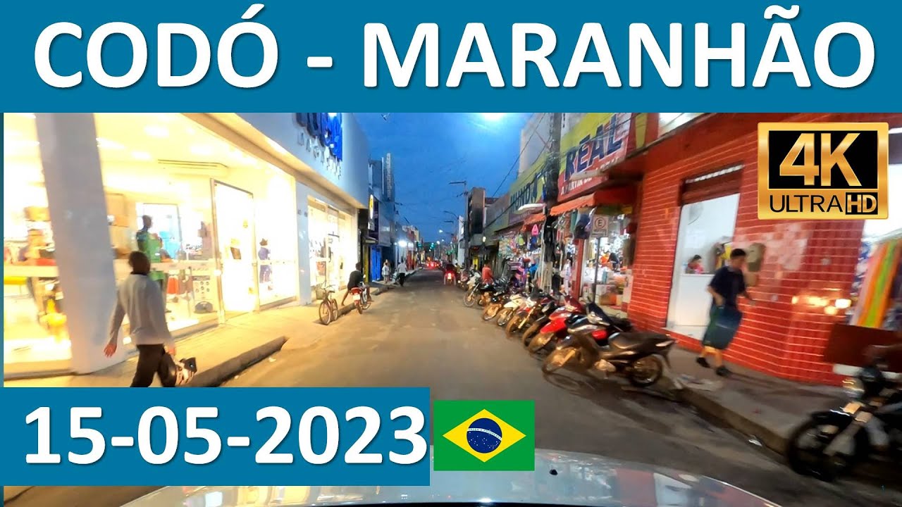 Ruas de Codó, Maranhão, 15/05/2023