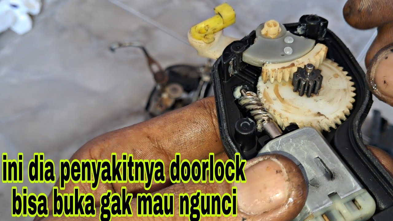 Perbaikan door lock yang rusak mudah cepat murah