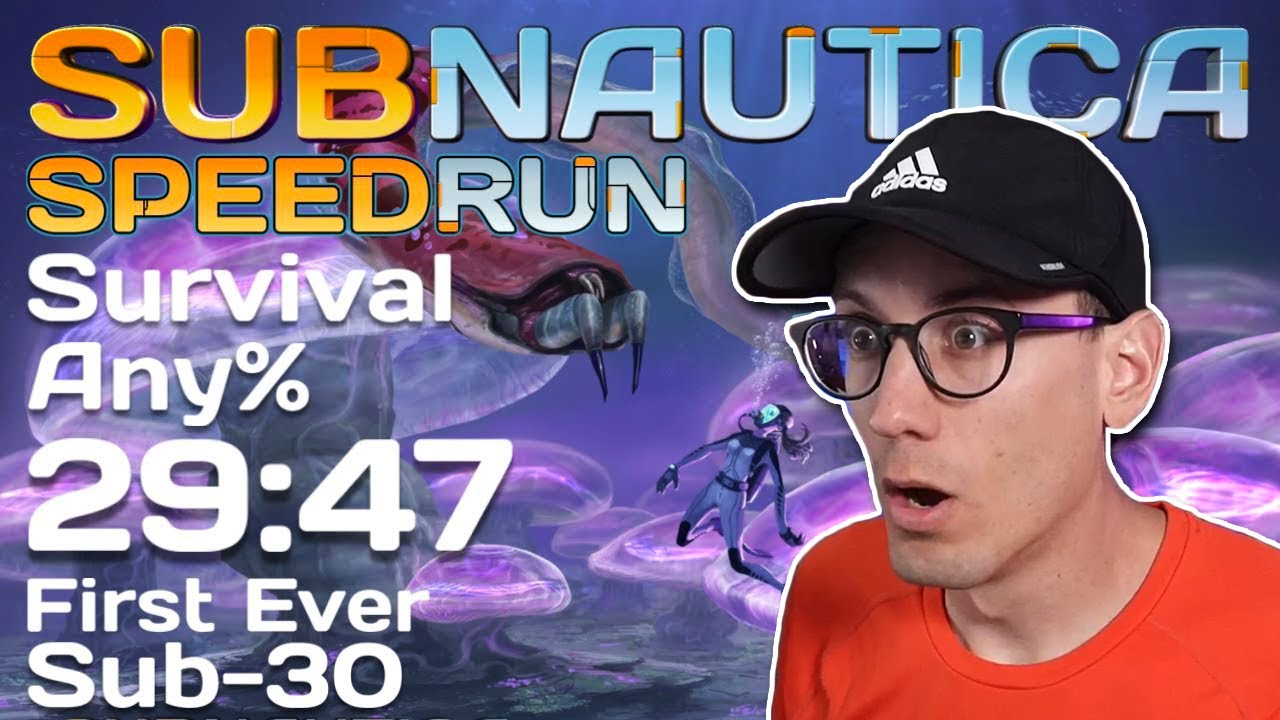 THE SUBNAUTICA SPEEDRUN WORLD RECORD IS INSANE -- Reaction