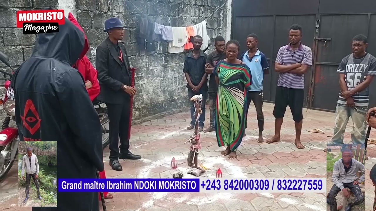 Chez le maître spirituel Dr Hibrahim Marabout Ndoki MOKRISTO INCROYABLE