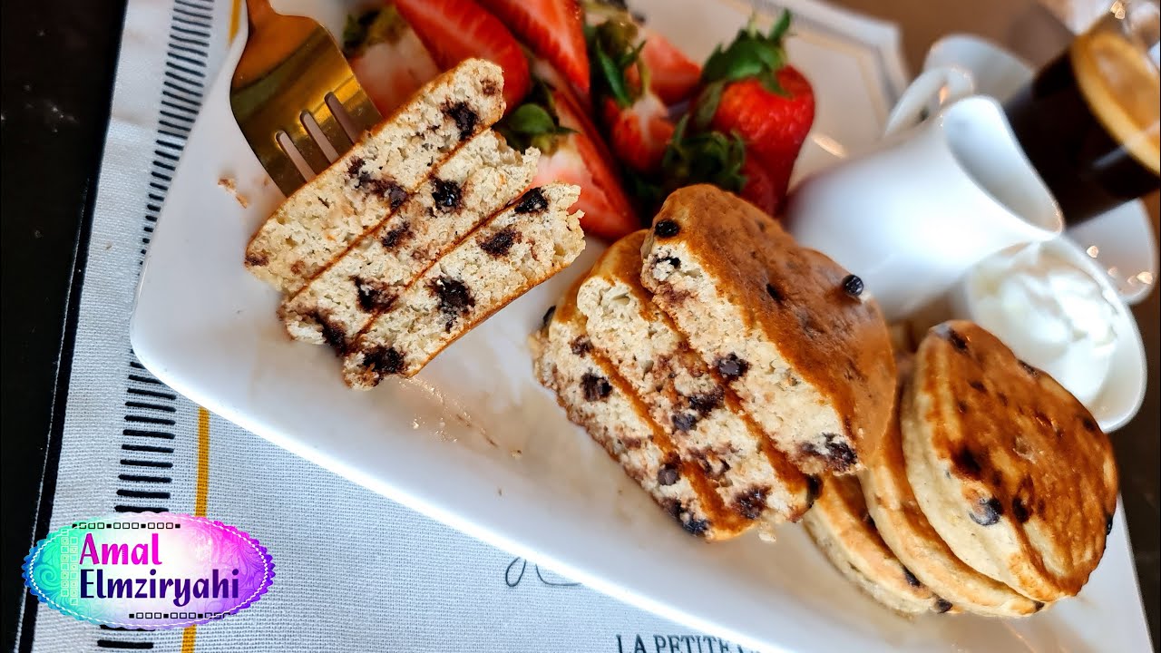 أحسن وصفة بان كيك سهل وسريع وصحي