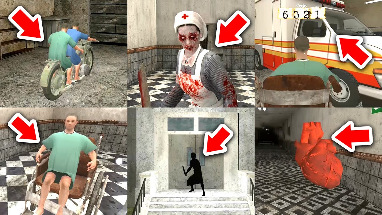 Scary Hospital 3D All 5 Endings