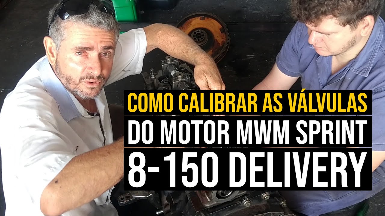 Como calibrar as válvulas do motor MWM Sprint 8-150 Delivery