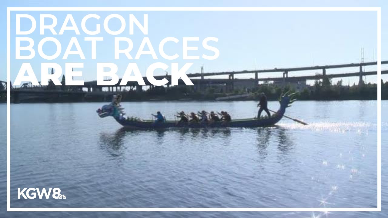 Portland Rose Festival's dragon boat races return to the Willamette River