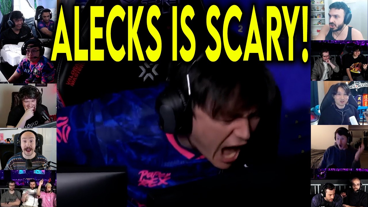 Valorant Streamers React To PRX Alecks CRASHING OUT Against NRG In Masters Santiago