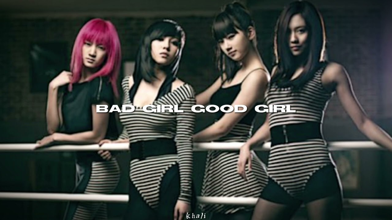 miss a - bad girl, good girl ( sped up )