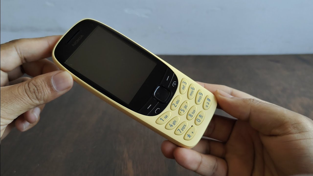 Nokia 6310 (2024) Yellow Unboxing