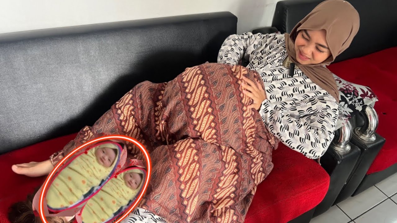 KAGET‼️GARA2 TIUP BALON IBU HAMIL TIBA2 KONTRAKSI MELAHIRKAN BAYI KEMBAR DUA