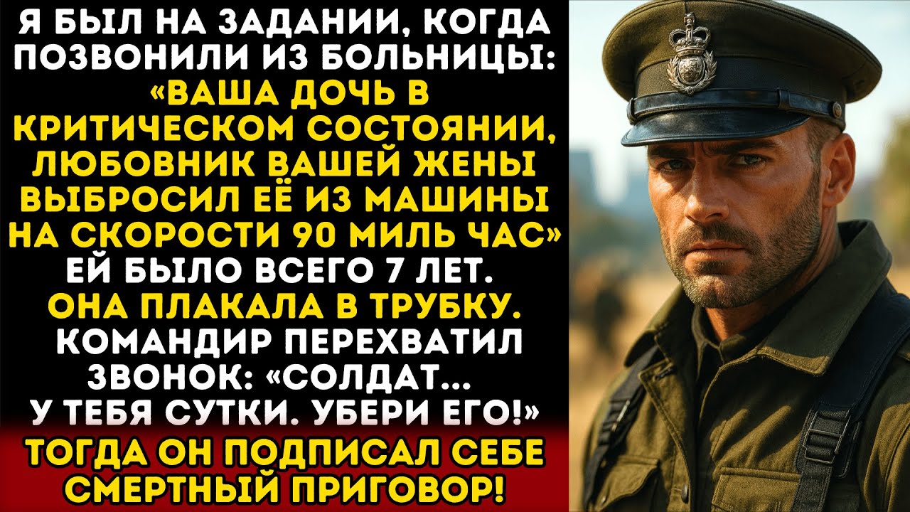 Любовник моей жены выбросил мою дочь из машины на скорости 90 миль в час...