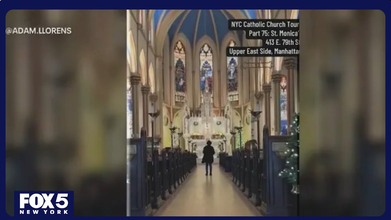 Meet the TikToker showcasing New York City’s most historic Catholic churches