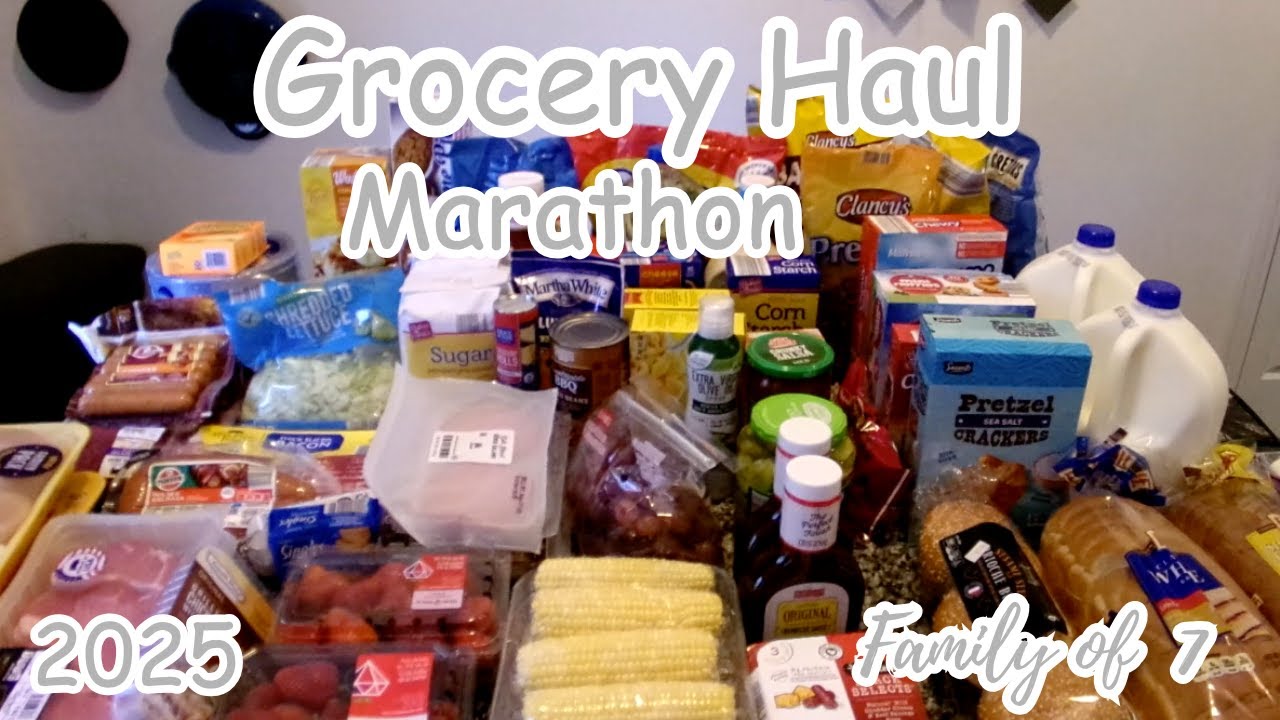 GROCERY HAUL MARATHON FOR 2025
