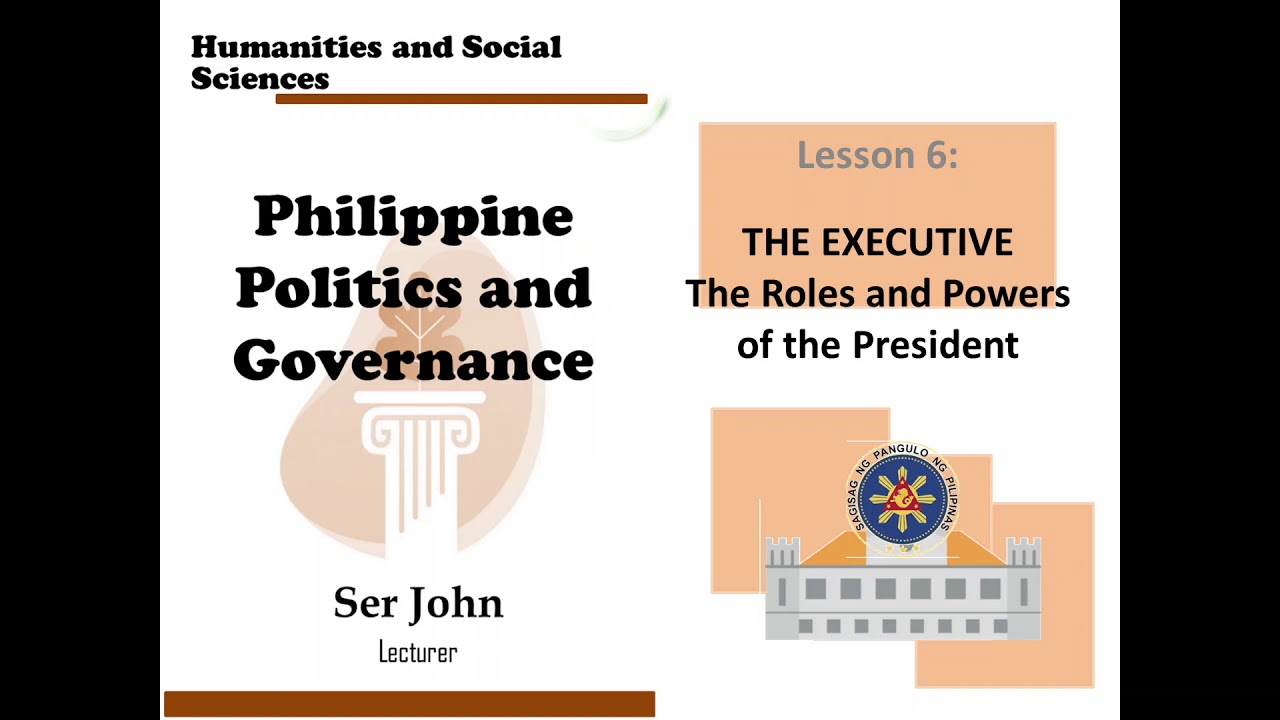 The Executive Branch (with Roles and Powers of the President)