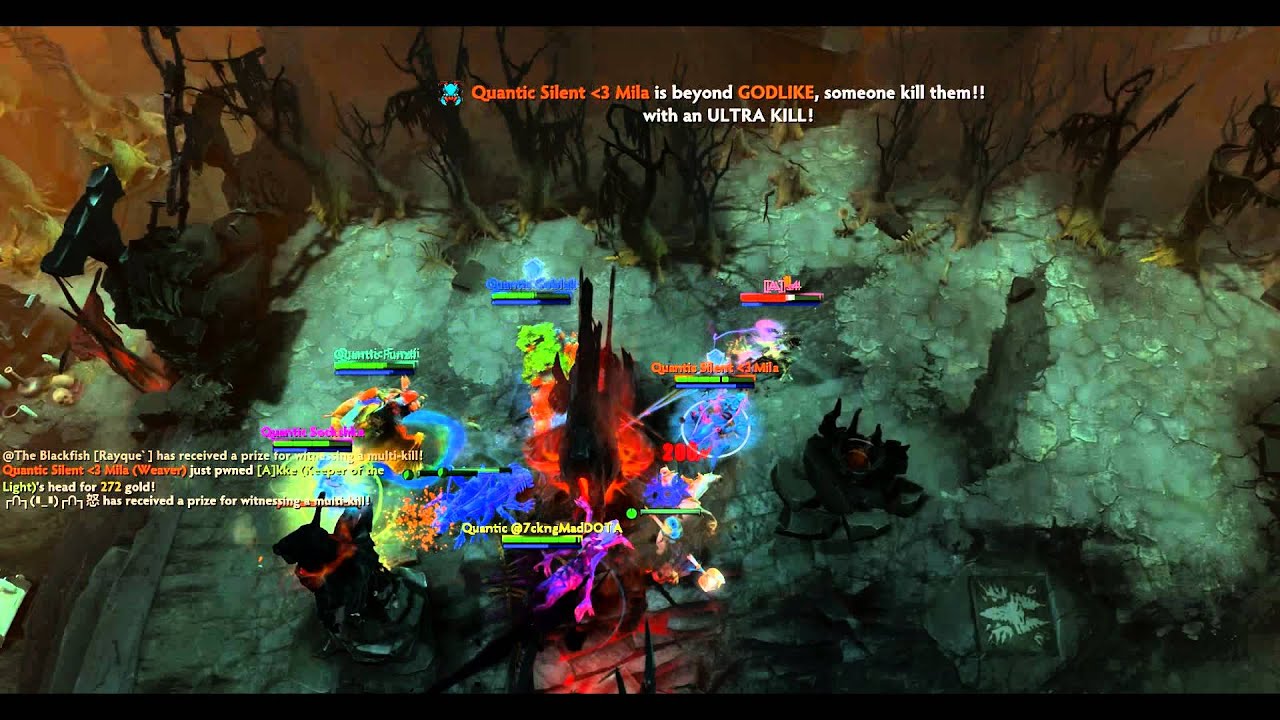 DOTA 2 - Silent's Weaver Rampage vs Alliance [Dreamhack Summer 13-Grand Final]