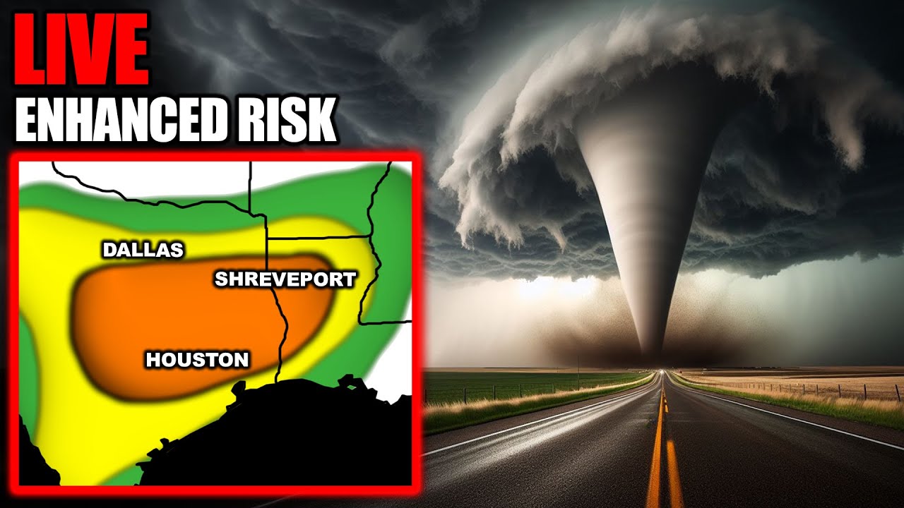 Austin, Texas Supercell Outbreak - Live As It Happened - 4/9/24
