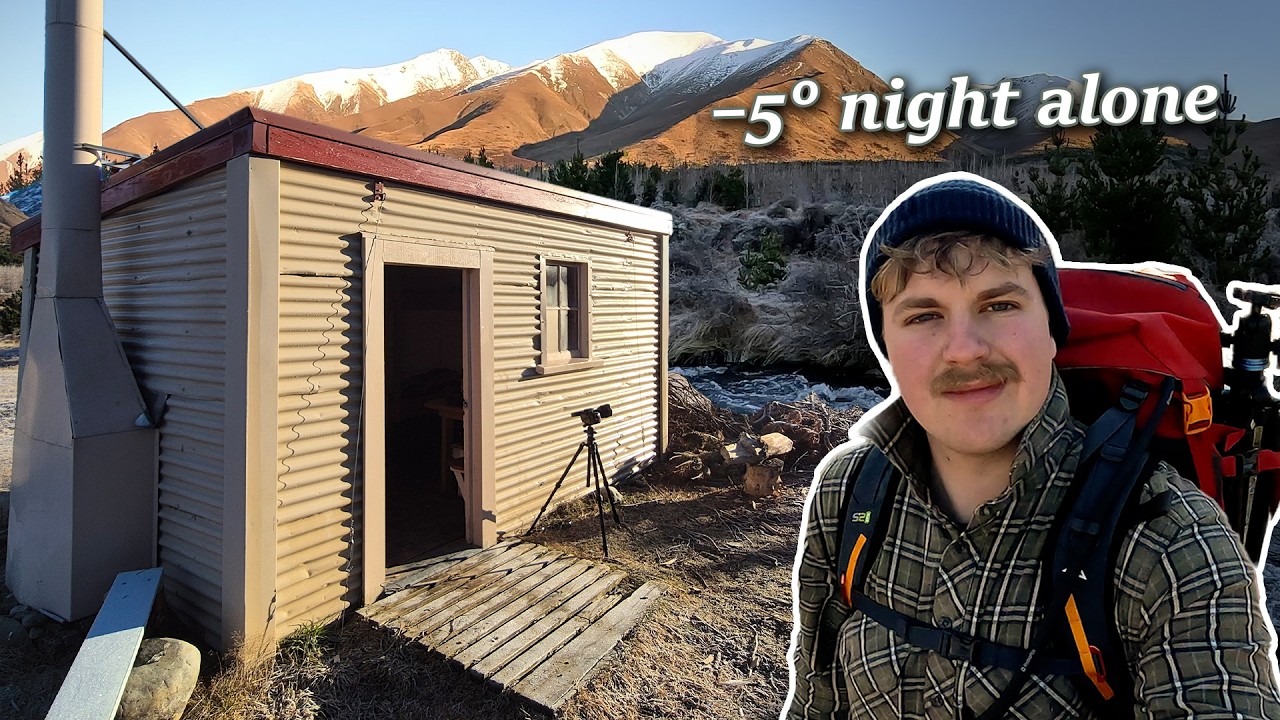 Staying the Night in a 1940s Musterers Hut at –5°C