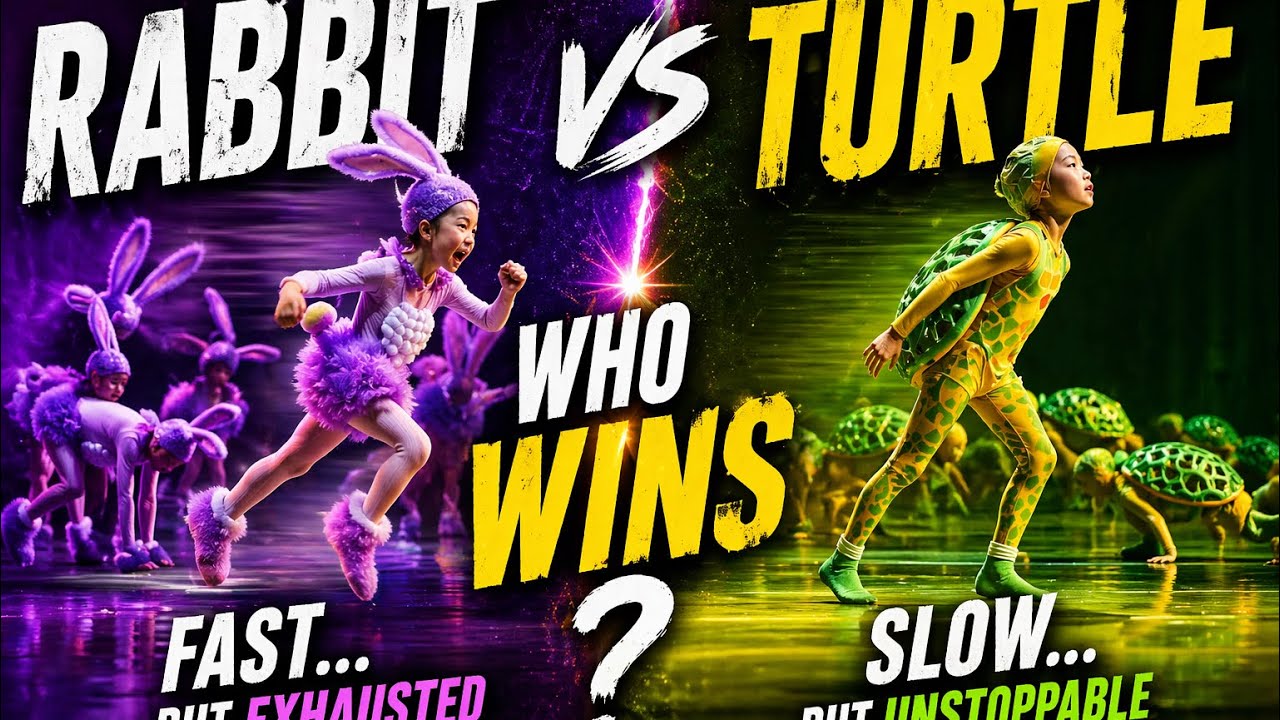 The Viral Turtle and The Rabbit Dance | Chinese Kids Dance Competition in Beijing | TikTok Viral