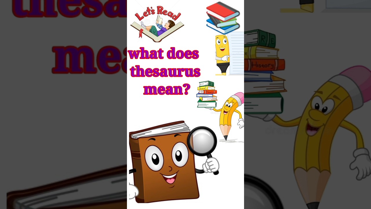 what does thesaurus mean?#shorts #thesaurus