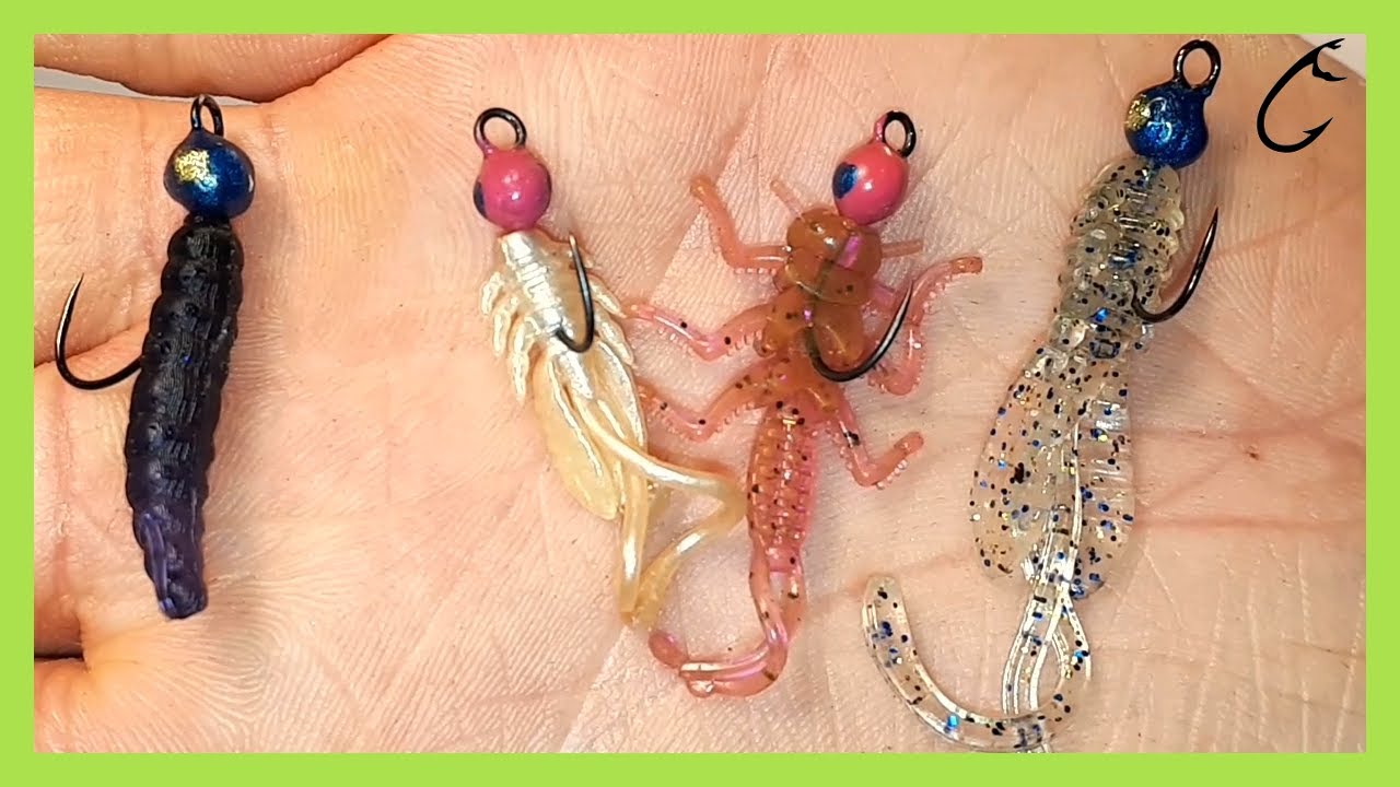 How to make an ultra light jig head - diy handmade jighead making for ultralight soft lure fishing