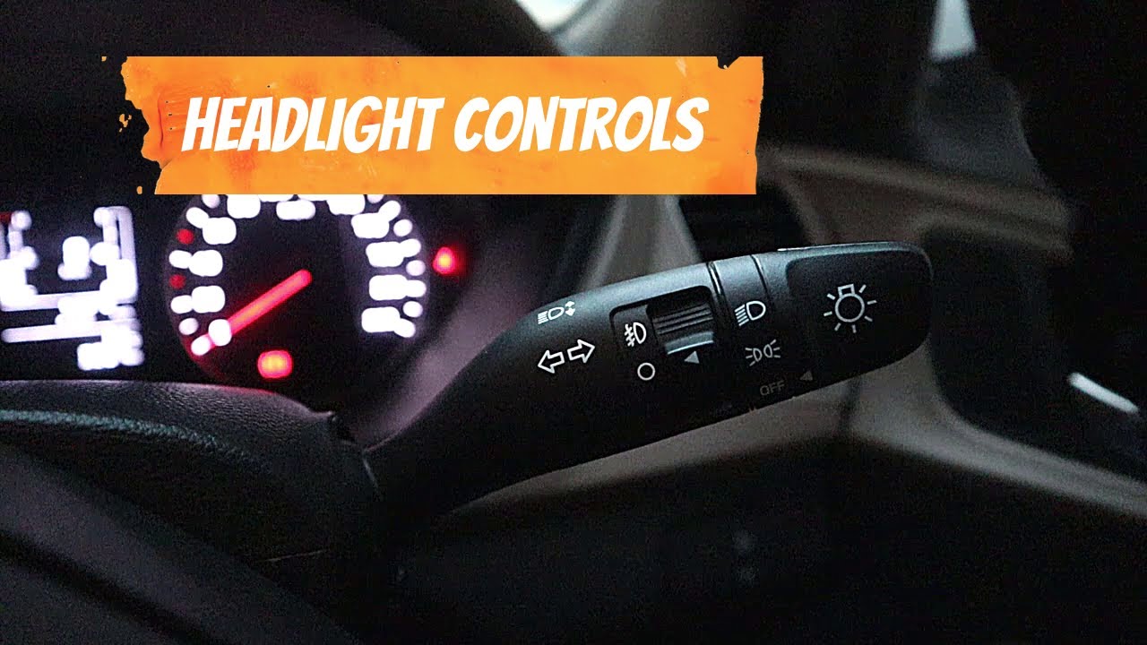Headlight Controls in Car | Elite i20 Sportz Plus | Part - 3