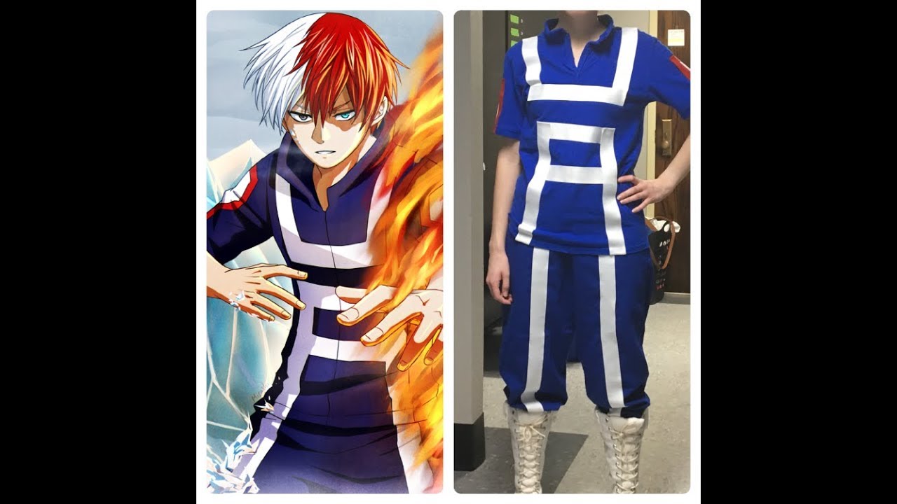 How to Make Thrift Store DIY Cosplay Shoto Todoroki : DuckDuckOtaku