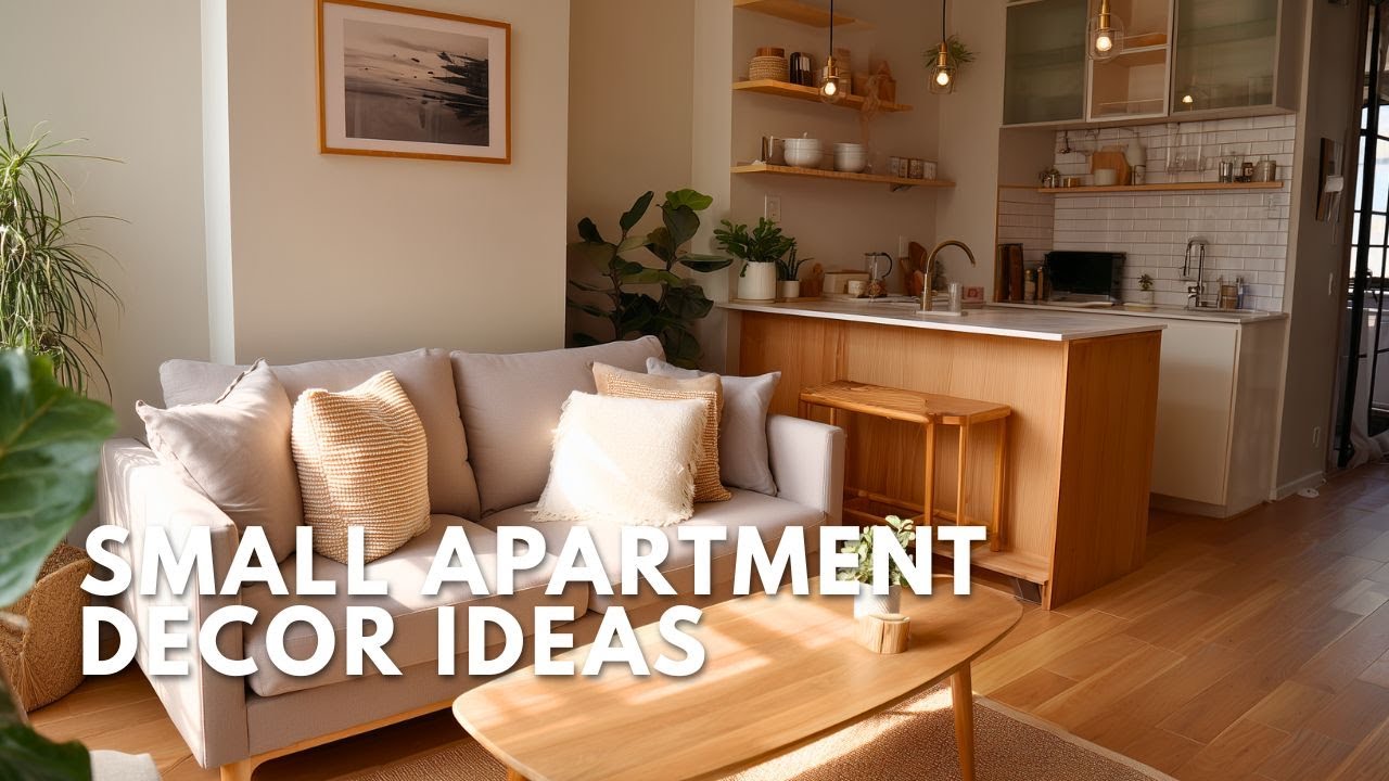 Small Apartment Makeover! Clever Storage & Decor Ideas to Maximize Space