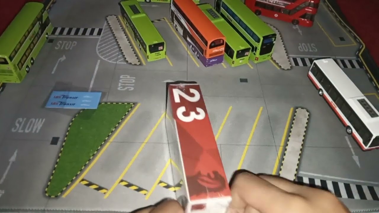 NEW tiny sg bus 23. volvo b9tl sbstransit livery ( just came out)
