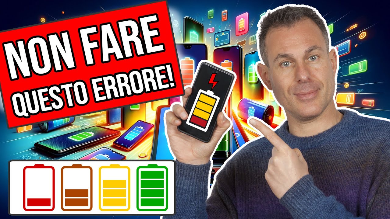 Come RICARICARE correttemente il CELLULARE e prolungare la vita della BATTERIA