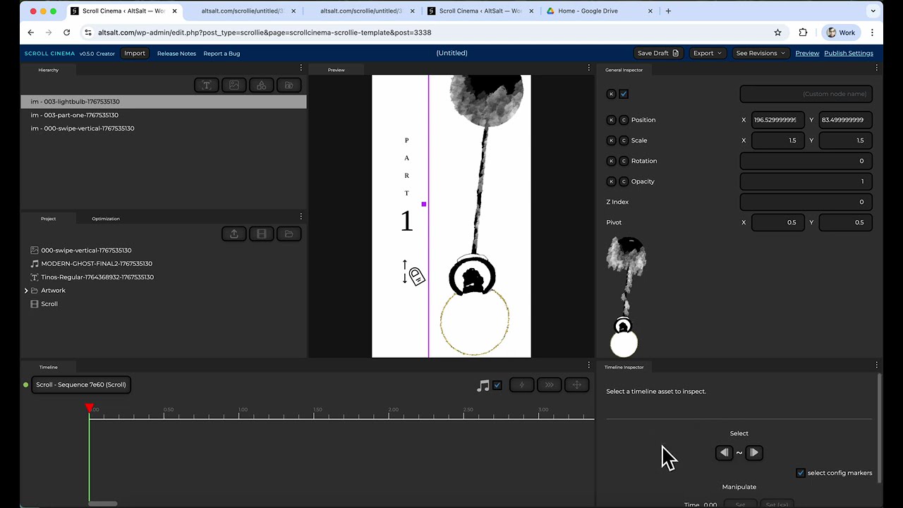 How to Configure Basic Animation in Scroll Cinema
