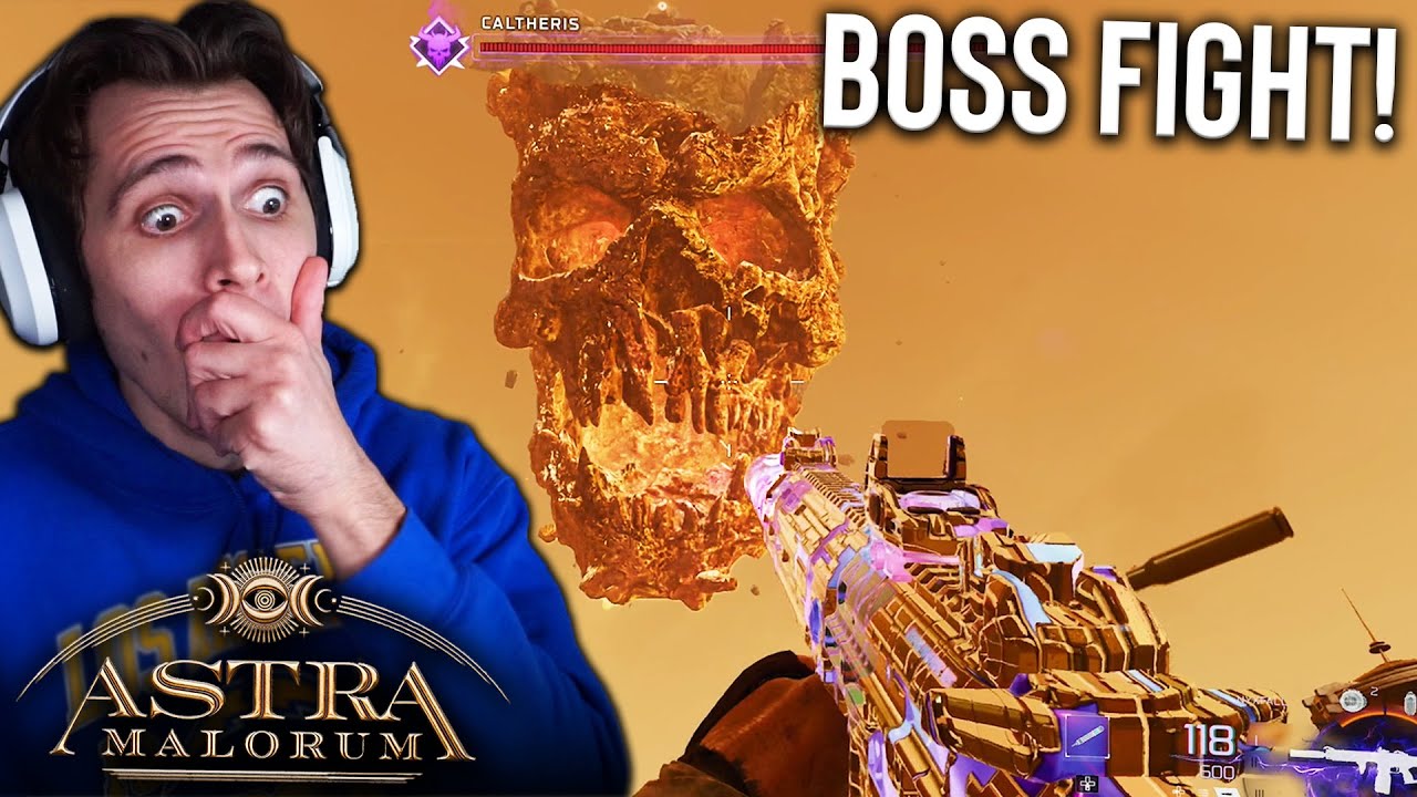 ASTRA MALORUM BOSS FIGHT REACTION! (Black Ops 7 Zombies Easter Egg Ending)