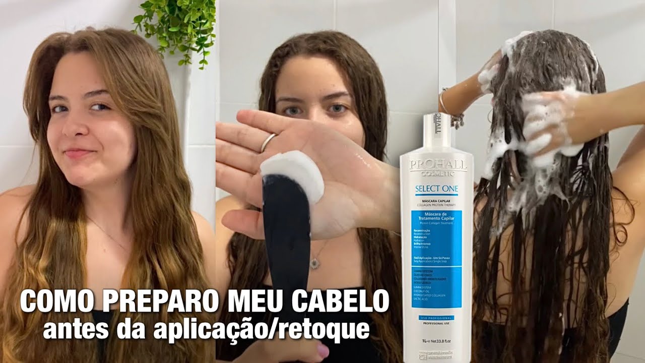 TRATAMENTO PRÉ-QUÍMICA | Select One PROHALL- Como PREPARO meu cabelo! 