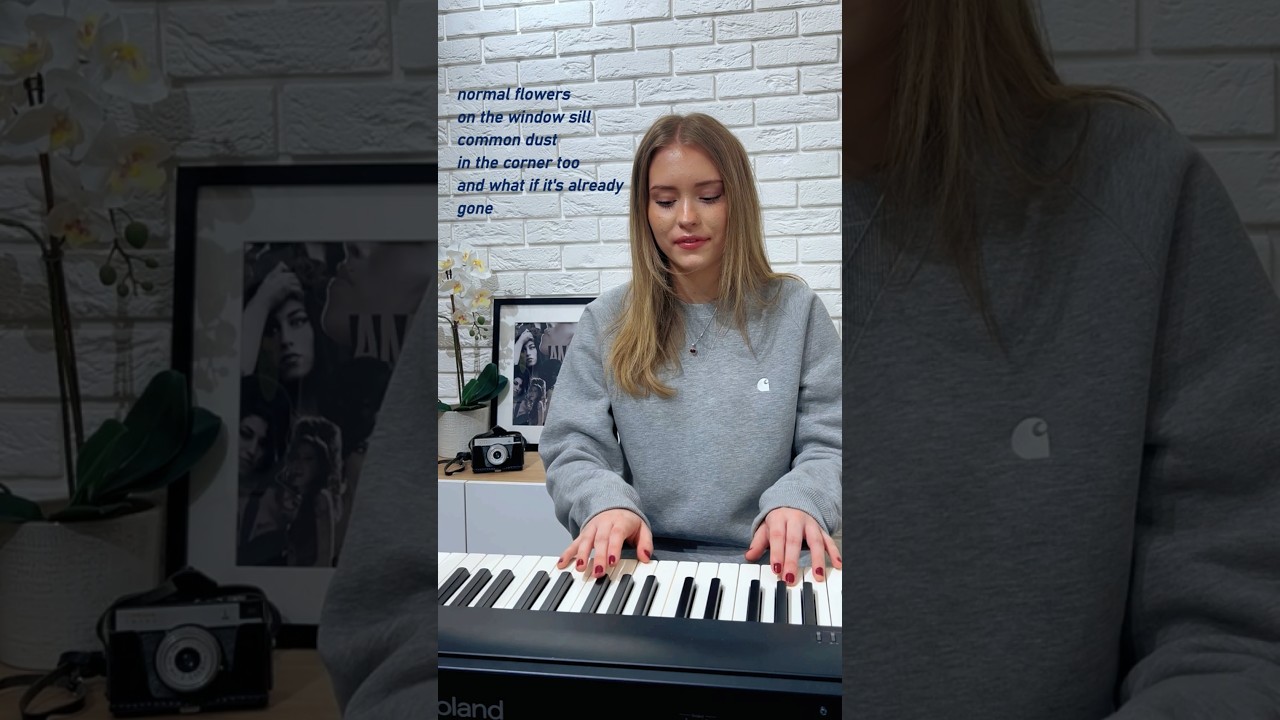 Girl singing Polish music of 70's in English  