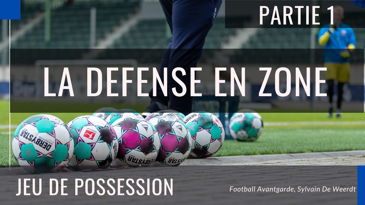 Jeux pour travailler la défense en zone passive vs jeu combinatif/ positionnel. Foot à 11.