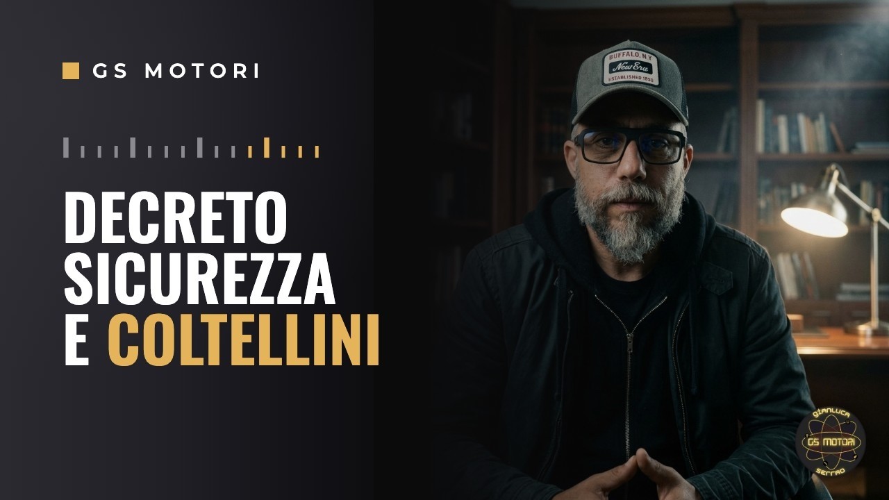 Decreto sicurezza e coltellini