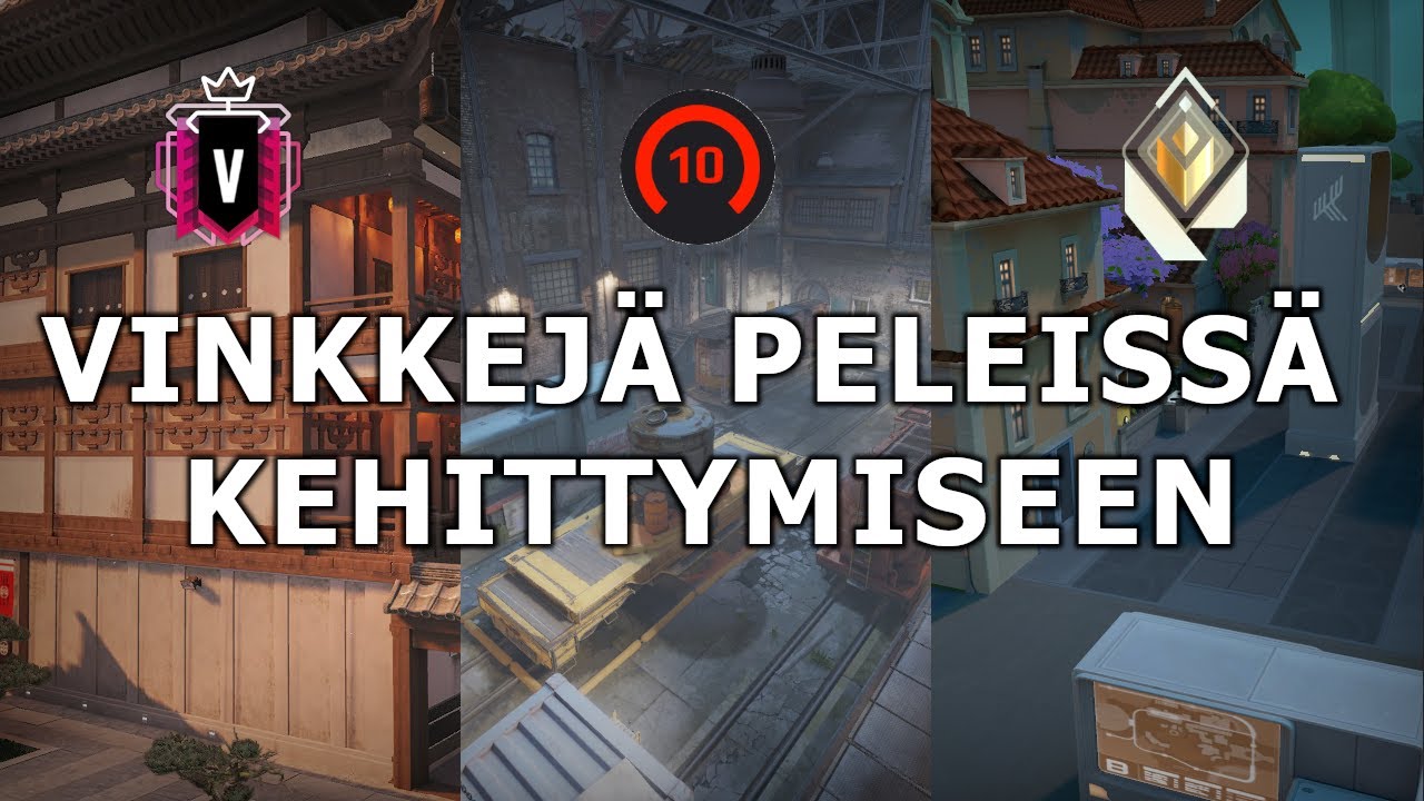 Vinkkejä peleissä kehittymiseen