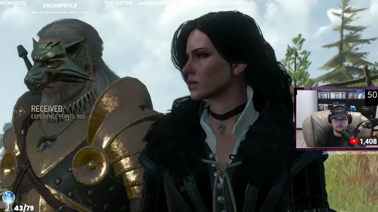 100% THE WITCHER 3 - TROPHY HUNTING