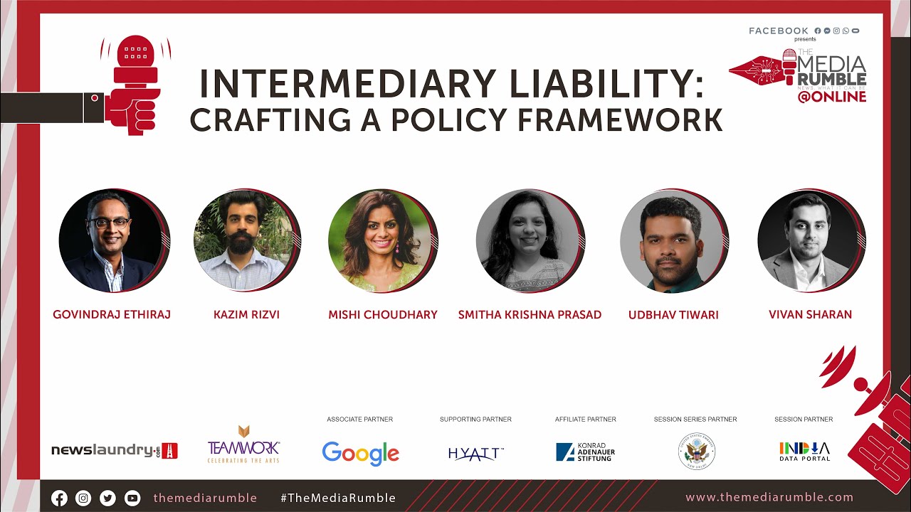 Intermediary Liability: Crafting a Policy Framework