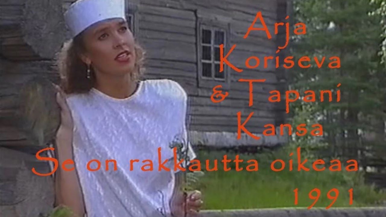 ARJA KORISEVA & TAPANI KANSA // SE ON RAKKAUTTA OIKEAA // 1991