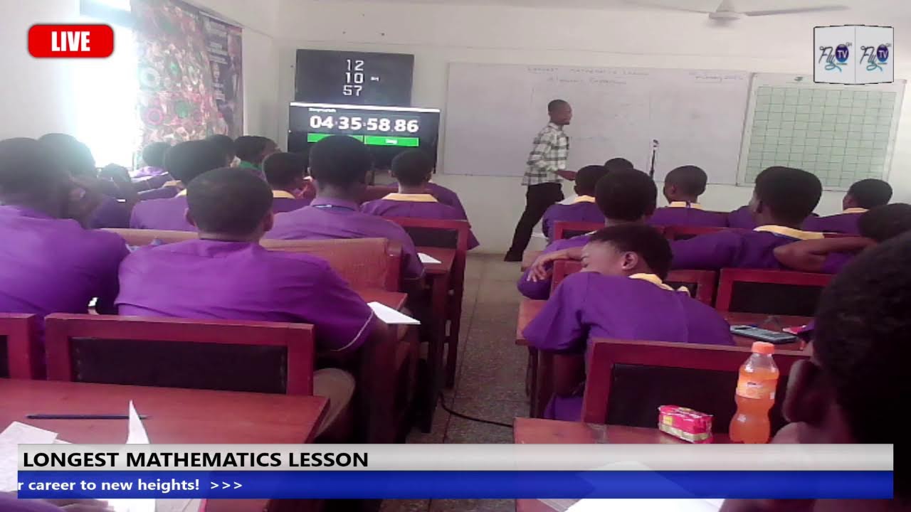 GUINNES WORLD RECORD-LONGEST MATHEMATICS LESSON(MARATHON) [[  09- 01 - 2026]]]]-2