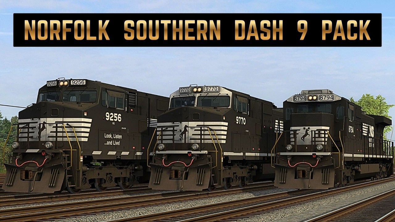 This all-new FREE Dash 9 Pack is pretty wild | NS C40-9/W Pack