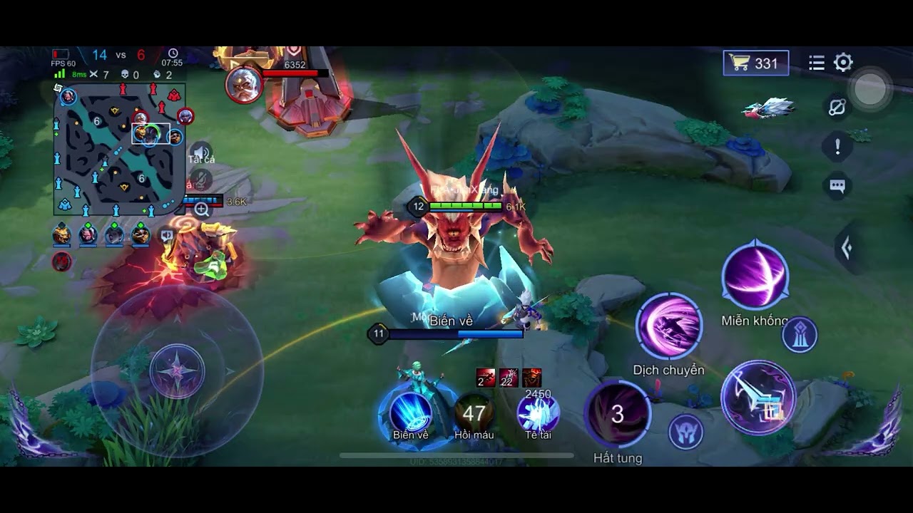 Nakroth rank Tinh Anh