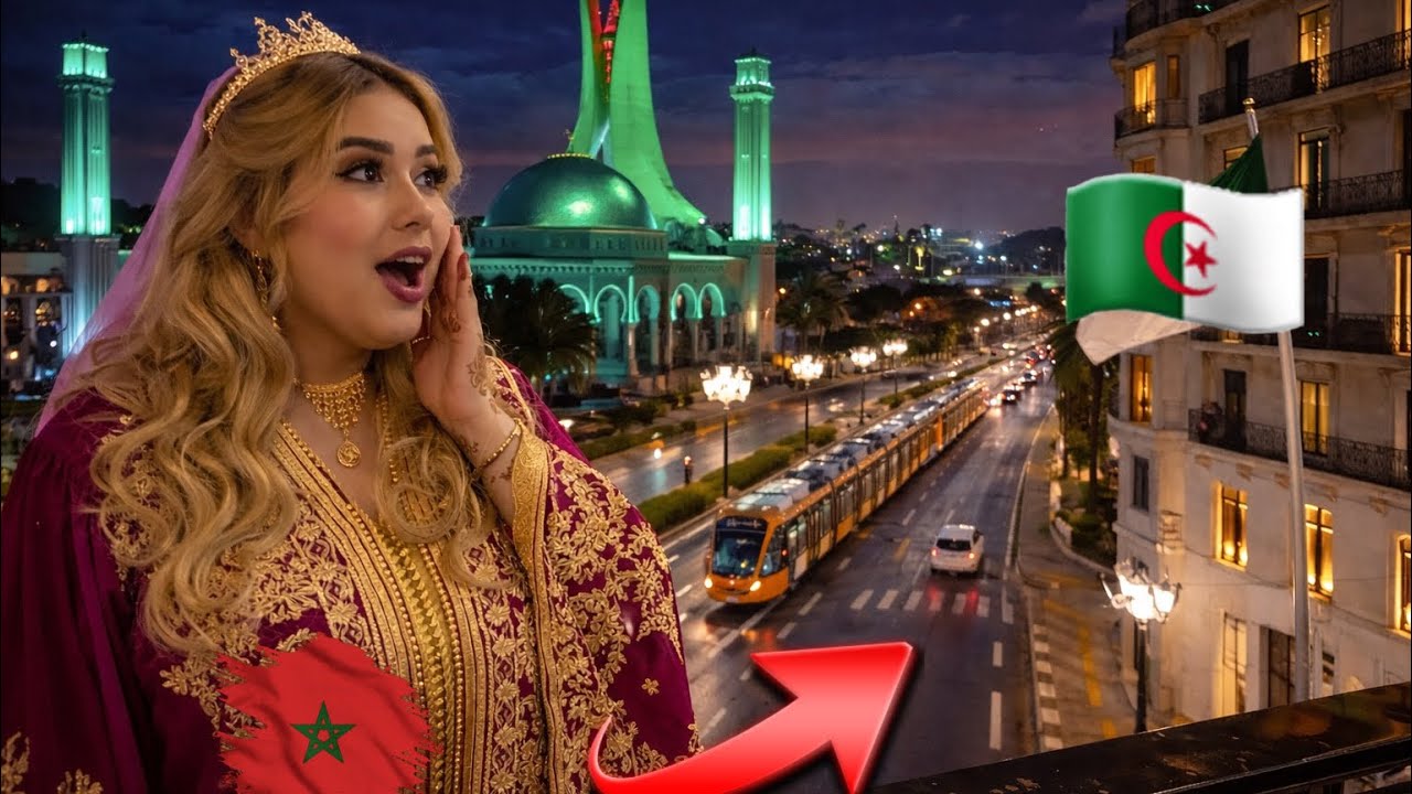 مغربية ما كانتش تتوقع هاد الجمال في الجزائر العاصمة🇩🇿🇲🇦
