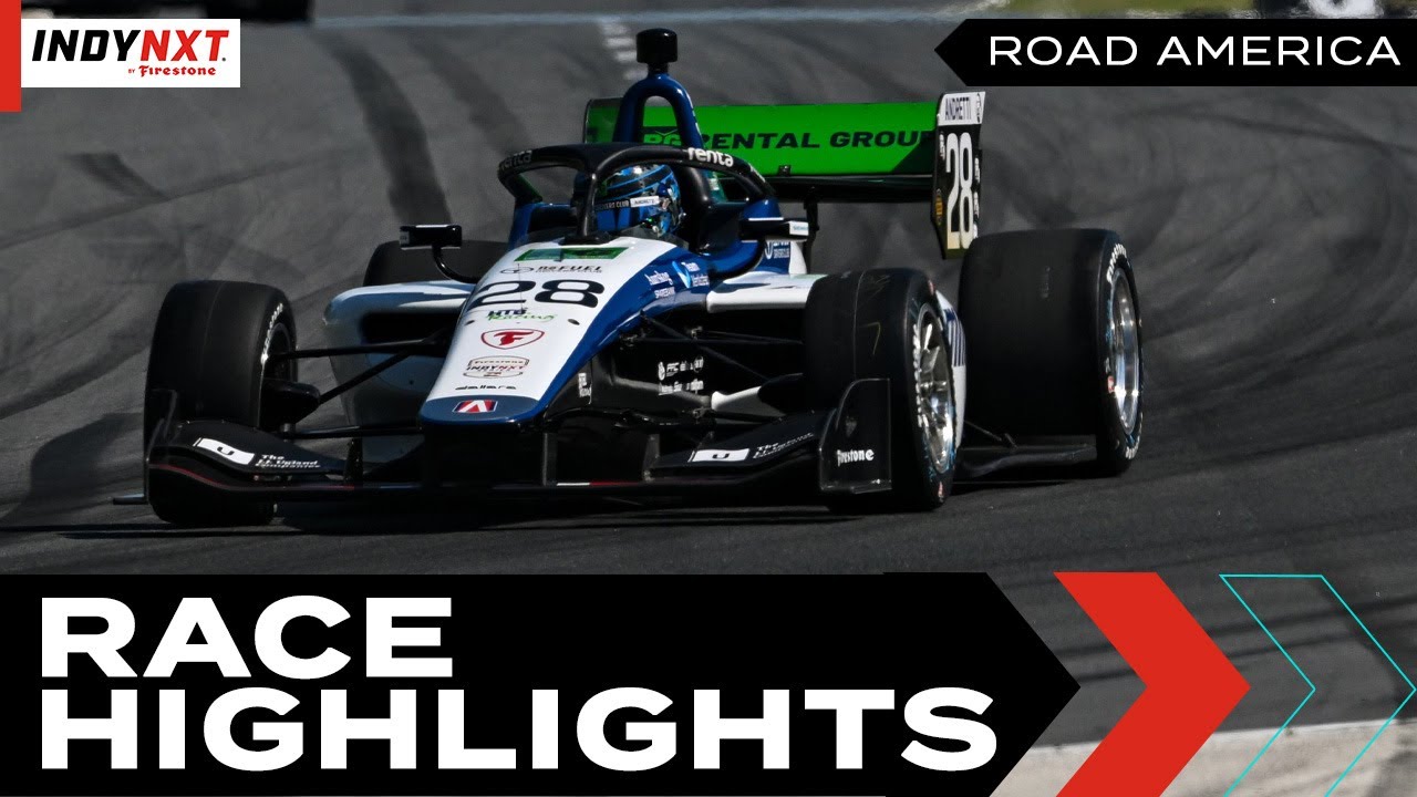 Race Highlights | 2025 Grand Prix at Road America | INDY NXT by Firestone