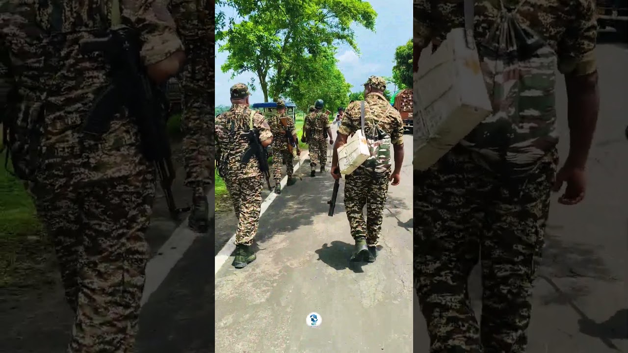 Central reserve police force on duty time swag#ssc#crpf#motivation#status#dharmanagar#tripura