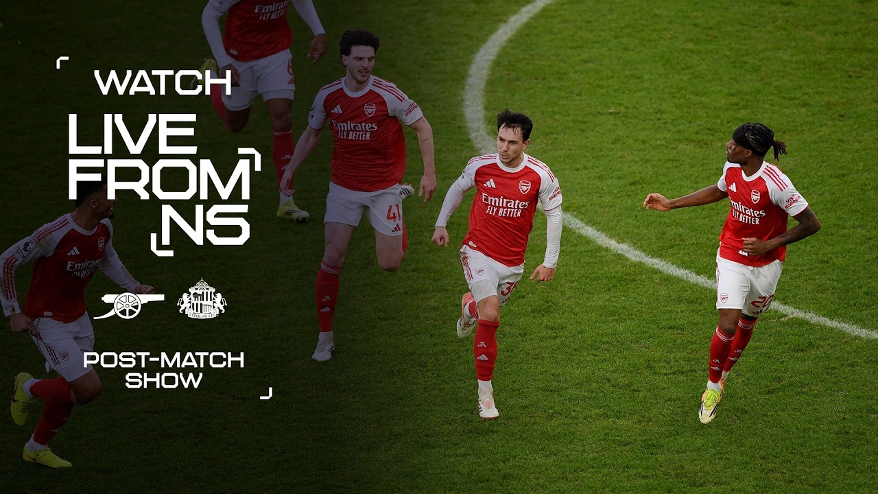We go nine points clear! | Arsenal vs Sunderland (3-0) | LIVE FROM N5 | Post-match reaction l PL